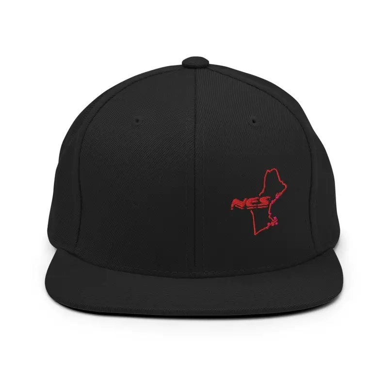 Snap back red logo